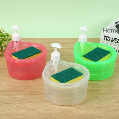 2in1 Soap Dispenser and Sponge Holder