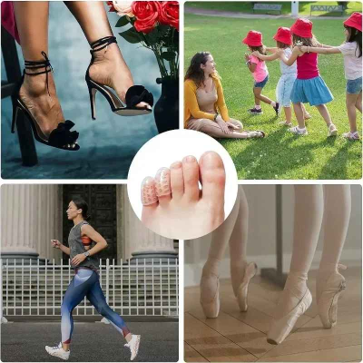 5pcs Silicone Toe Protector